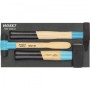 HAZET 163-464/3 martello Set di mazzuole a testa battente Nero, Blu, Legno