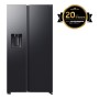 SAMSUNG RS70F66KCFEF, affiancati (acciaio inossidabile (scuro), modalità AI Energy, collegamento idrico fisso)