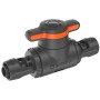 Micro-Drip-System Absperr-/Regulierventil 13mm (1/2") (grau/orange, Modell 2023) (13207-20)