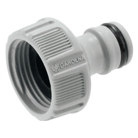 Gardena 18221-50 raccordo e adattatore per tubo Connettore per rubinetto Grigio 1 pz