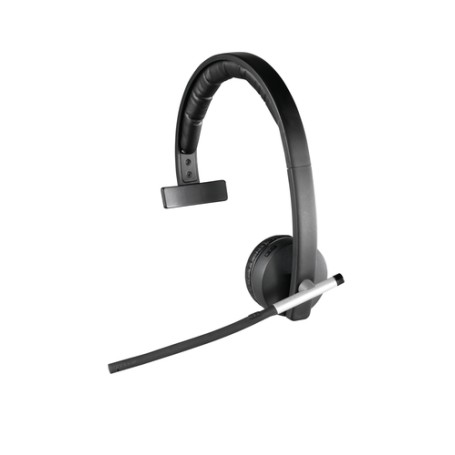 Logitech H820e Auricolare Wireless A Padiglione Ufficio Base di ricarica Nero (981-000512)