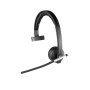 Logitech H820e Auricolare Wireless A Padiglione Ufficio Base di ricarica Nero (981-000512)