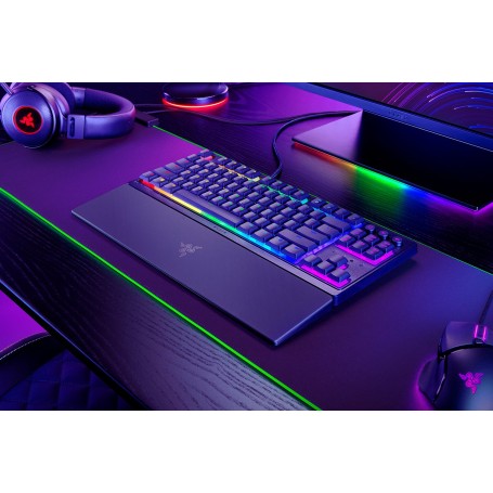 Razer Ornata V3 Tenkeyless tastiera Gaming USB QWERTZ Tedesco Nero (RZ03-04880400-R3G1)