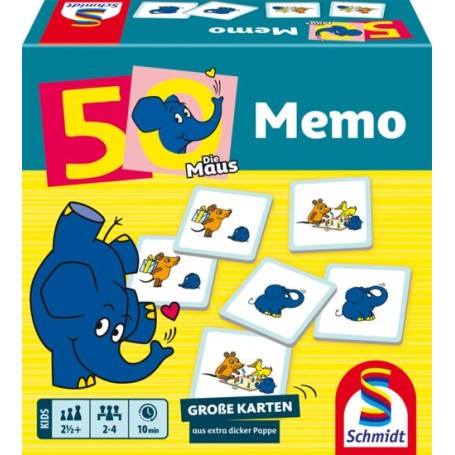 Schmidt Spiele 40664 gioco da tavolo 10 min Memoria
