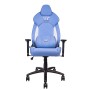 Thermaltake GGC-VCO-LWLWDS-01 sedia per videogioco Poltrona per gaming Seduta imbottita Blu, Bianco