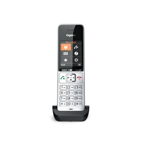Gigaset COMFORT 500HX Telefono analogico/DECT Identificatore di chiamata Nero, Argento (S30852-H3061-R101)