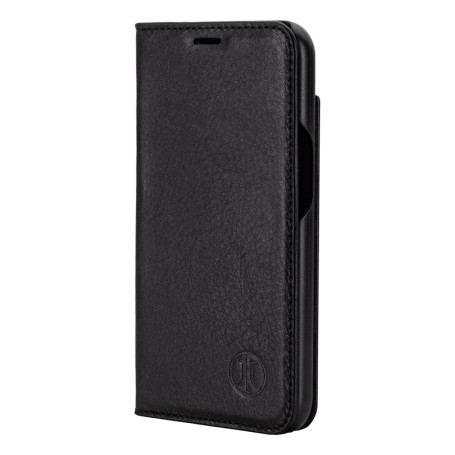 JT Berlin Echtleder BookCase Tegel Apple iPhone 16e schwarz (11106)