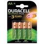 Duracell 4 LR06 1300mAh Batteria ricaricabile Nichel-Metallo Idruro (NiMH) (039247)