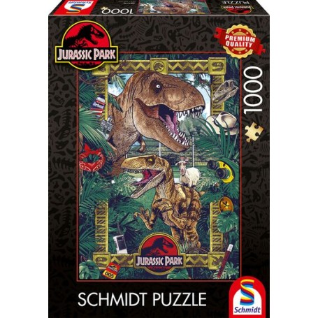 Jurassic Park - Die ra der Dinosaurier (1000 Teile) (58579)