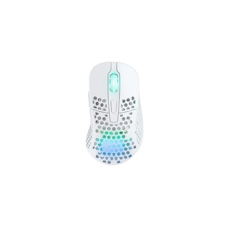 CHERRY XTRFY M4 RGB mouse Gaming Mano destra RF Wireless + USB Type-C Ottico 19000 DPI (M4W-RGB-WHITE)