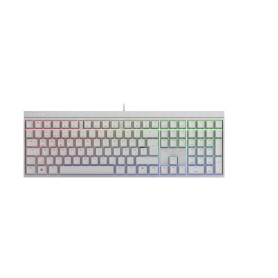 CHERRY MX 2.0S RGB tastiera Gaming USB QWERTZ Tedesco Bianco (G80-3821LSADE-0)
