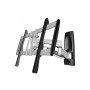 EXC 902901 Supporti a parete per TV 132,1 cm (52") Nero, Acciaio inox (A6041)