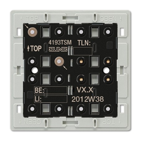 JUNG 4193 TSM Cablato Nero, Grigio (4193TSM)