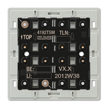 JUNG 4192 TSM Cablato Nero, Grigio (4192TSM)