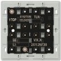 JUNG 4192 TSM Cablato Nero, Grigio (4192TSM)
