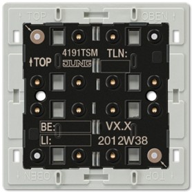 JUNG 4191 TSM Cablato Nero, Grigio (4191TSM)