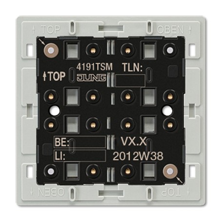 JUNG 4191 TSM Cablato Nero, Grigio (4191TSM)