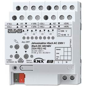 JUNG 2504 REGHE attuatore elettrico Bianco (2504REGHE)