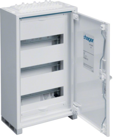 Hager FWB31S rack Rack indipendenti Bianco (FWB31S)