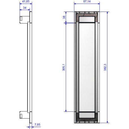Bachmann Steckdosenleiste COVER 6-fach 915.524 (915.524)