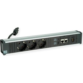 Bachmann CONI 3xCEE7/3 2xCAT6a 1xHMDI 1xUSB Charger A/C 22W GST19 0.2m (912.18118)
