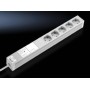 Rittal DK 7240.230 prolunghe e multiple 2 m 5 presa(e) AC Interno Grigio (7240230)