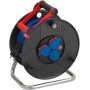 Brennenstuhl 1209830 prolunghe e multiple 50 m 3 presa(e) AC Esterno Nero, Blu, Rosso