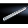 Rittal DK 7240.330 prolunghe e multiple 2 m 9 presa(e) AC Grigio (7240330)