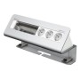 Kindermann 7430000063 cassetta di scarico Tipo F Alluminio, Bianco
