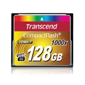 Transcend 1000x CompactFlash 128GB memoria flash MLC (TS128GCF1000) Transcend 1000x CompactFlash 128GB memoria flash MLC (TS128GCF1000)