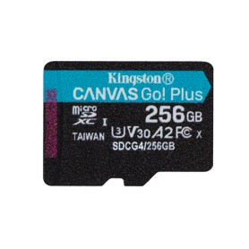 Kingston Technology 256 GB microSDXC Canvas Go Plus Gen4 200R A2 U3 Confezione singola senza ADP (SDCG4/256GBSP) Kingston Technology 256 GB microSDXC Canvas Go Plus Gen4 200R A2 U3 Confezione singola senza ADP (SDCG4/256GBSP)