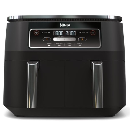Ninja AF200EU friggitrice Doppia 7,6 L Indipendente 2400 W Friggitrice ad aria calda Nero