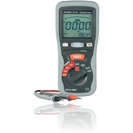 VOLTCRAFT ET-100 multimetro CAT III 600V
