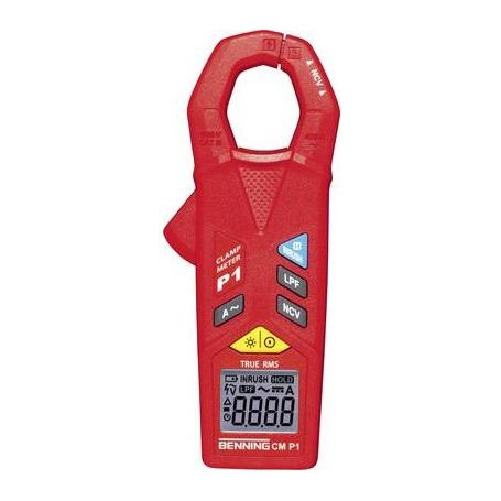 BENNING Stromzangenmultimeter 10mA-400A AC TRMS m.Batterien/Messl./Tasche BENNING CM P1 (044678)