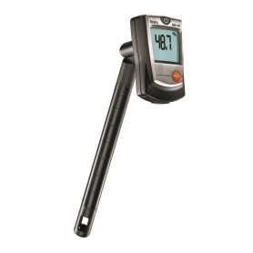 Testo 605-H1 Interno Igrometro elettronico Nero, Argento (0560 6053)