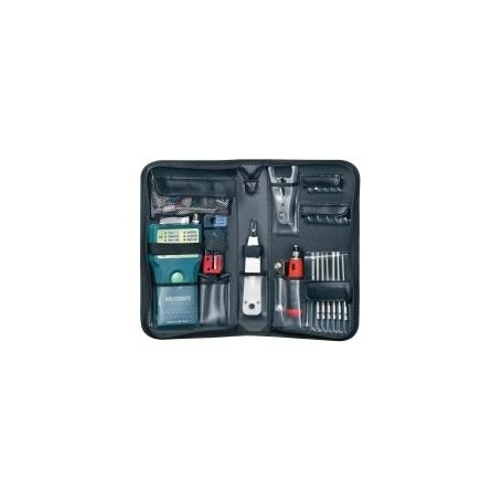 Voltcraft® Netzwerk-Installations- und Prüf-Kit mit CT-5 Kabeltester Geeignet für RJ-45, BNC, RJ-11 (CT-5)