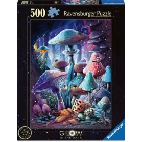 Puzzle Glow in the Dark - Pilze im Mondschein (500 Teile) (12001386)