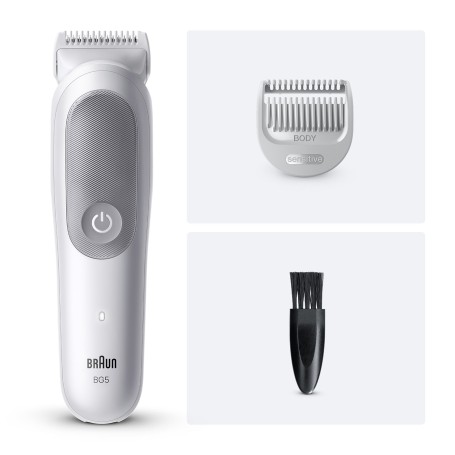 Braun Series 5 BG5500 Grigio, Bianco (7500435244787)