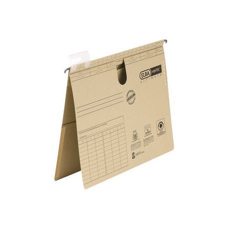 Elba ULTIMATE cartella sospesa e accessorio A4 Cartoncino Marrone chiaro 1 pz (85422)