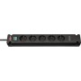 Brennenstuhl 1150660415 prolunghe e multiple 3 m 5 presa(e) AC Interno Nero
