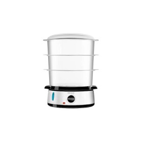 Cecotec Vapovita 3000 Inox pentola a vapore Libera installazione 800 W Nero, Acciaio inox, Trasparente (4109)