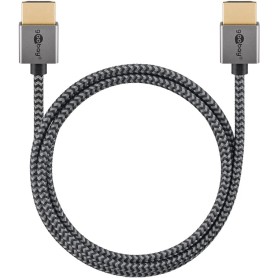 Goobay 75754 cavo HDMI 3 m HDMI tipo A (Standard) Grigio
