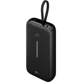 Goobay 76252 batteria portatile Polimeri di litio (LiPo) 20000 mAh Nero