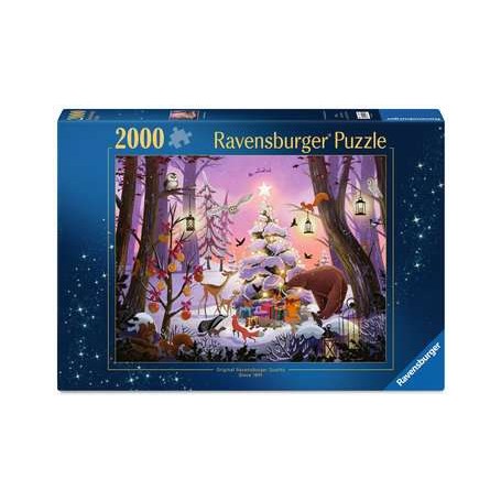 Puzzle - Weihnachten im Wald (2000 Teile) (12001417)