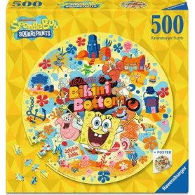 Rundpuzzle - Spongebob (500 Teile) (12001657)