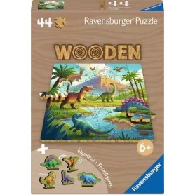 Wooden Puzzles Kids - Dinosaurier Welt (44 Teile) (12004084)