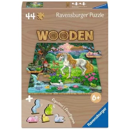 Wooden Puzzles Kids - Mrchenhaftes Einhorn (44 Teile) (12004085)
