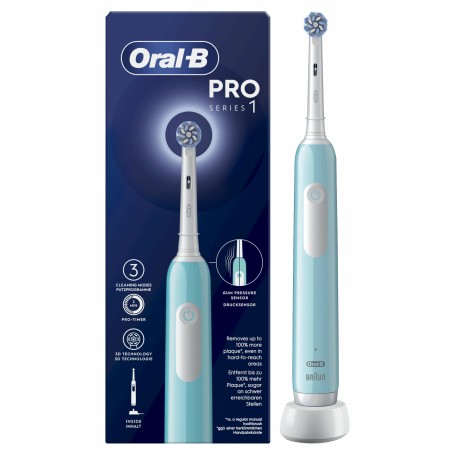 Oral-B Pro 1 Sensitive Clean Adulto Spazzolino rotante-oscillante Blu (8700216013116)