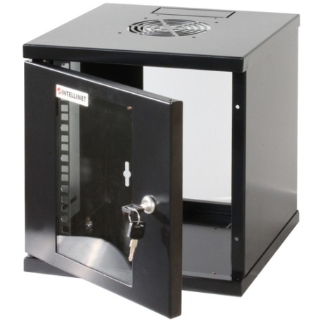 Intellinet 711692 rack 6U Da parete Nero