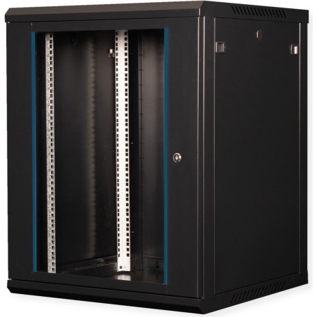 VALUE 19-Zoll Wandgehäuse 600x600mm schwarz Bausatz - Wandgehäuse (26.99.0831)